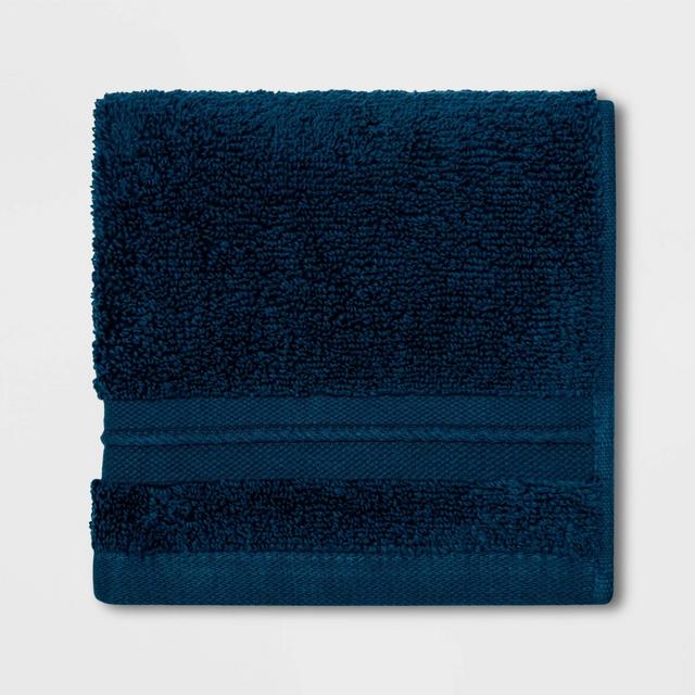 Washcloth Dark Blue - Threshold Signature™
