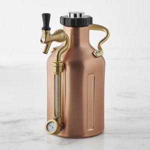 GrowlerWerks Copper Pressurized Growler, 64-Oz.