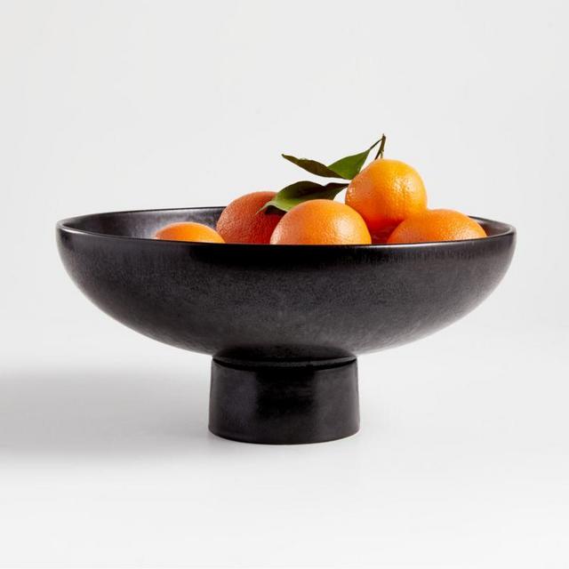 Black Footed Bowl by Leanne Ford