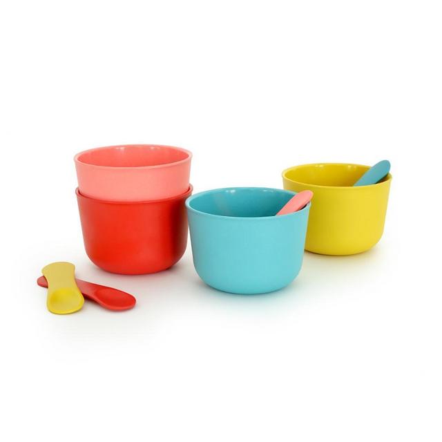 Bamboo Ice Cream Set