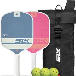 Selkirk Sport SLK Pickleball Paddles Set of 2 | Designed in The USA | Choose The SLK Neo Graphite, SLK Neo Fiberglass Pickleball Set or SLK Atlas Pickleball Bundle