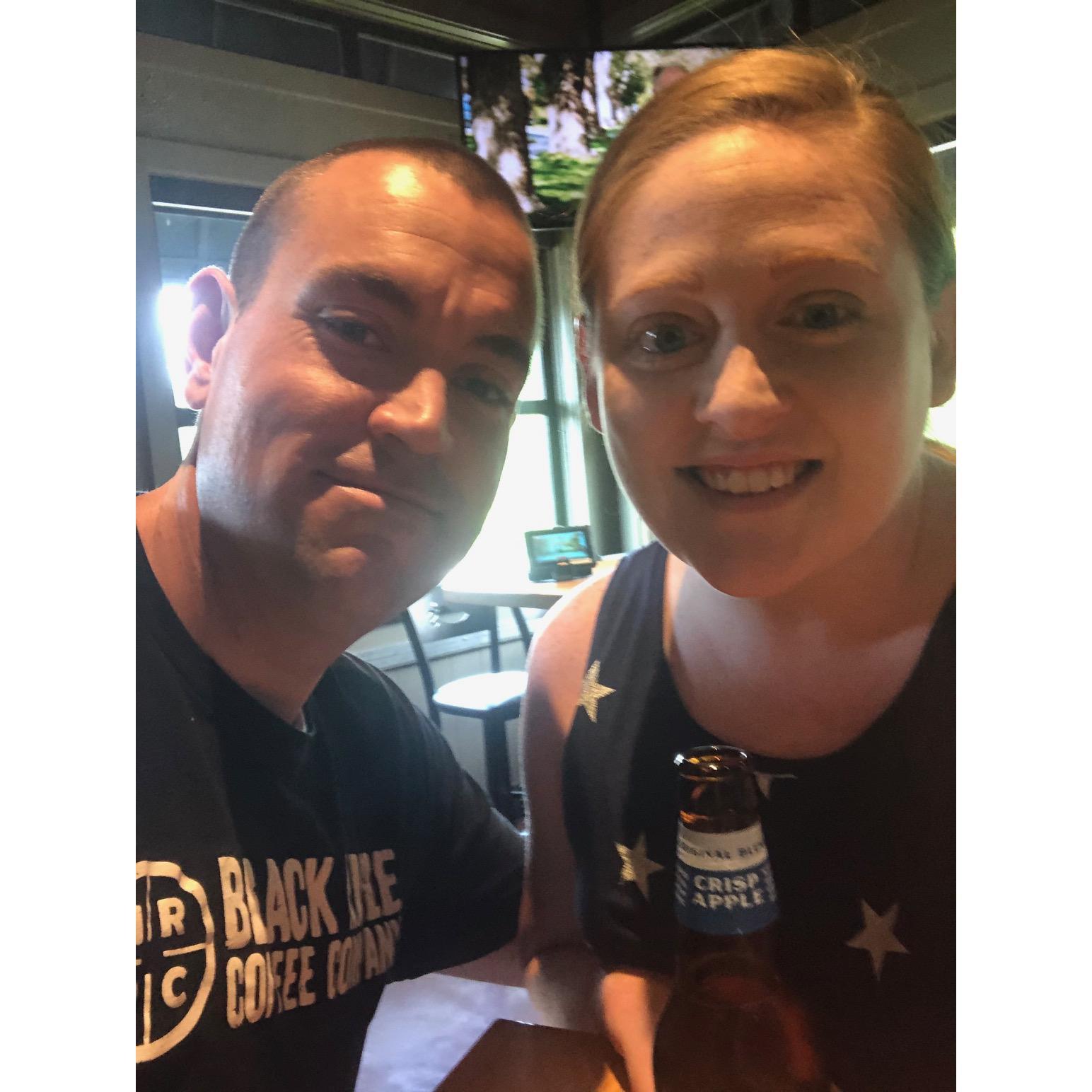 Checking out our new little town of Southern Pines