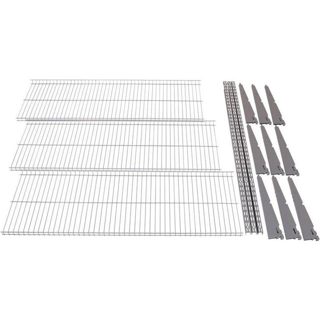 FastTrack Garage 16 in. x 48 in. Wire Garage Wall Shelving Kit (3-Pack)