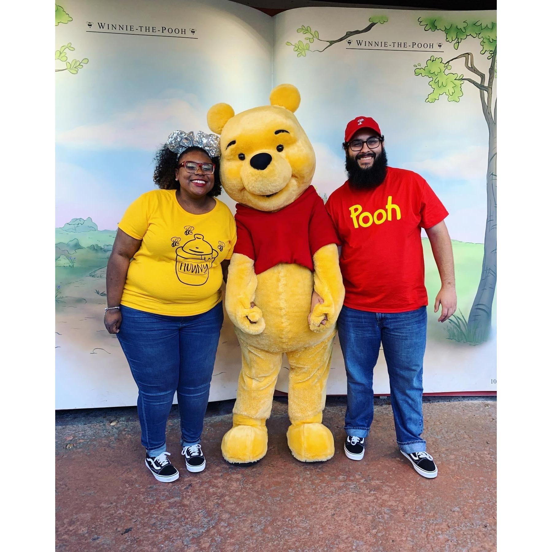 We go together like Pooh Bear and honey