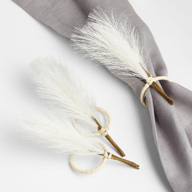 Pampas Grass Napkin Ring