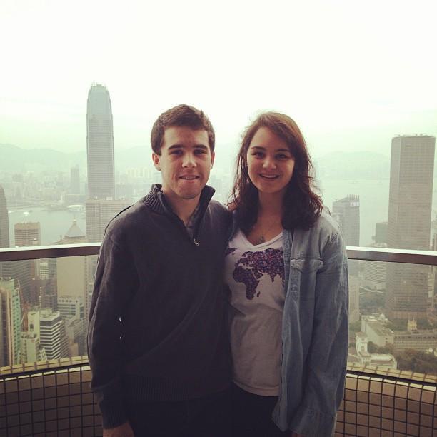 Trip to Hong Kong in 2013.