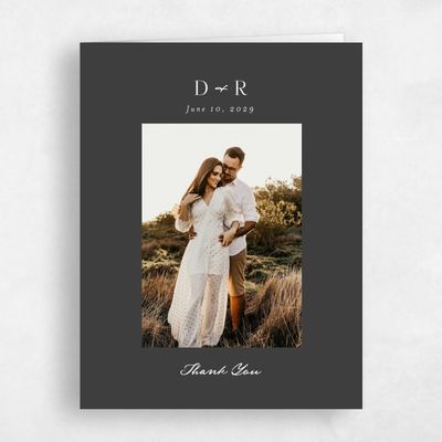 Multi-Colored Wedding Thank You - Orchidea Photo
