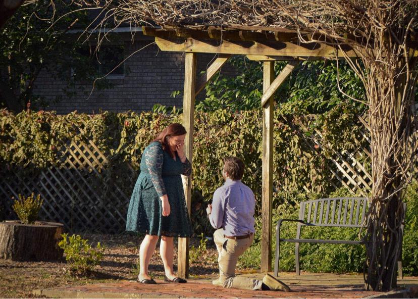 The moment our lives changed forever.
She said…”Yes!”