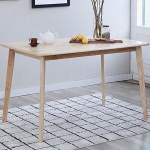 Gladkowski Oak Solid Wood Dining Table - Oak Top/Oak Base