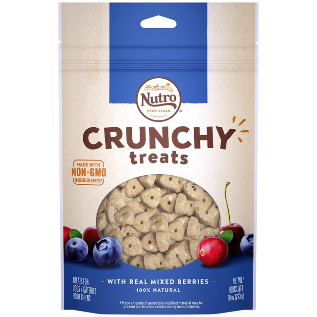 Nutro Crunchy Mixed Berry Dog Treats - 10oz
