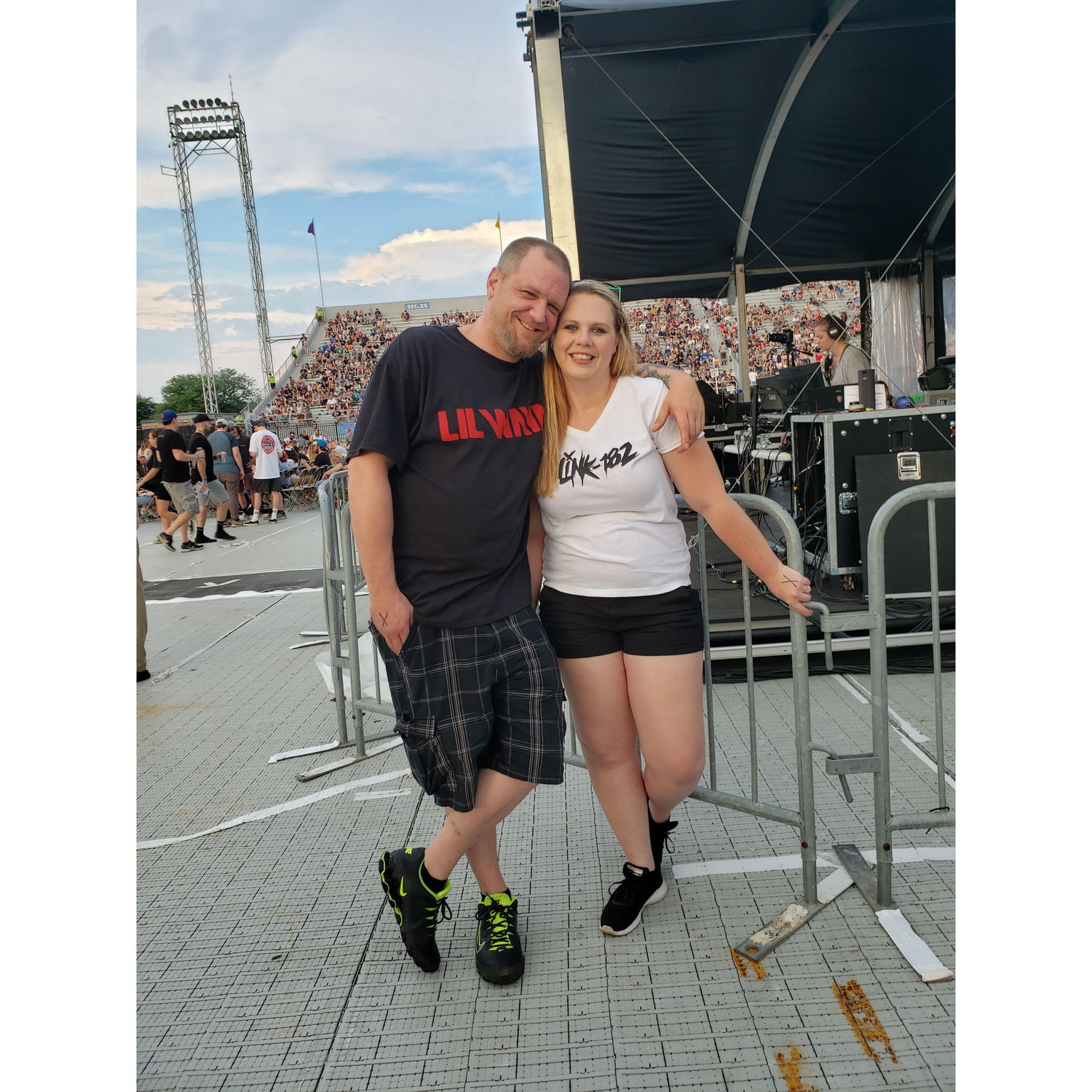 Our first concert together