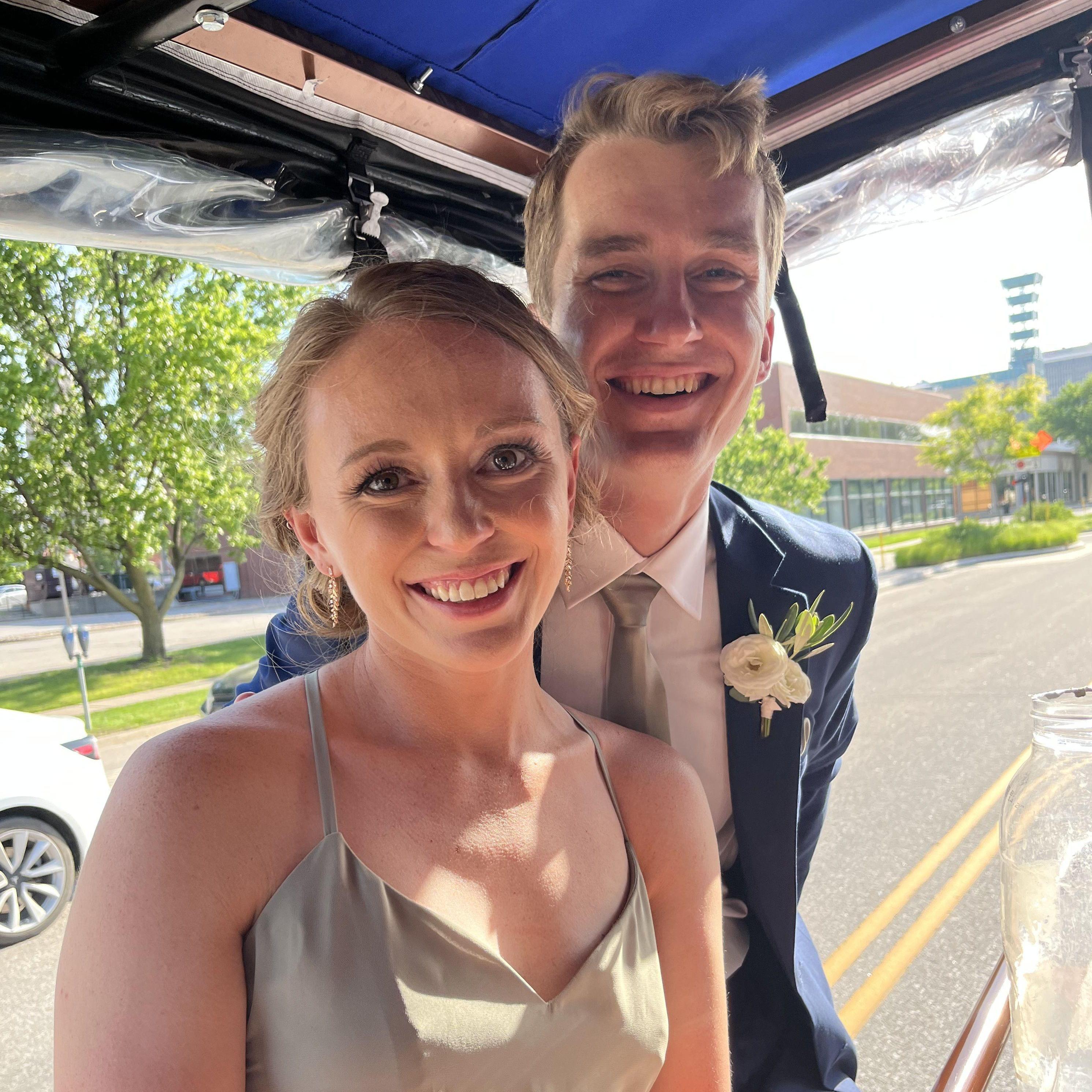 Celebrating Morgan's brother and sister-in-laws wedding. We are so thankful to have so many amazing examples of happy marriages in our family!