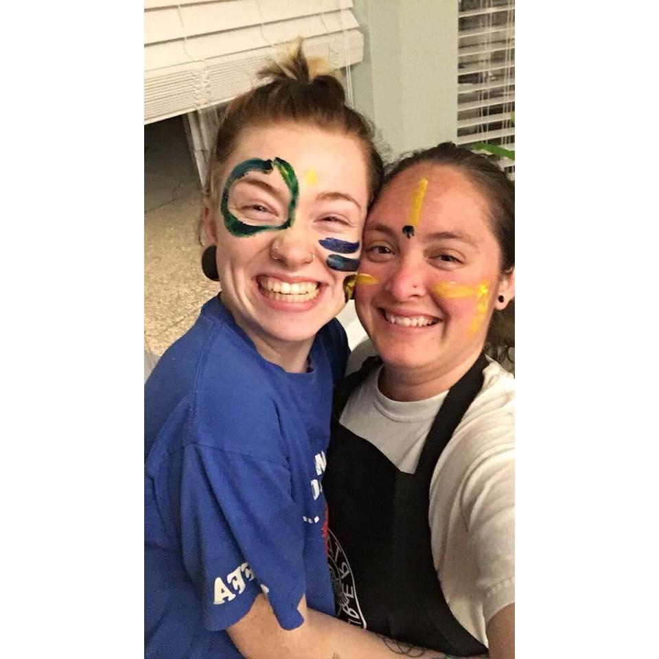 Post paint night giggles! (2018)