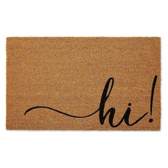 DII 6030 Welcome Home Natural Coir Doormat, Indoor/Outdoor, Hi