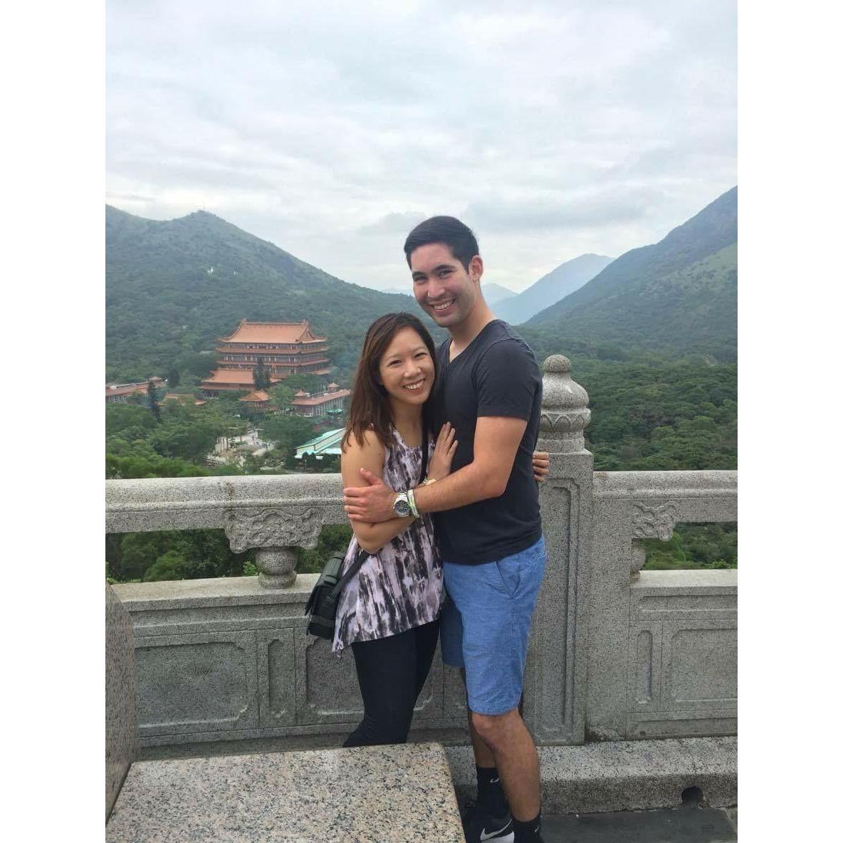 At Tian Tan (Big Buddha) in Hong Kong (2016)