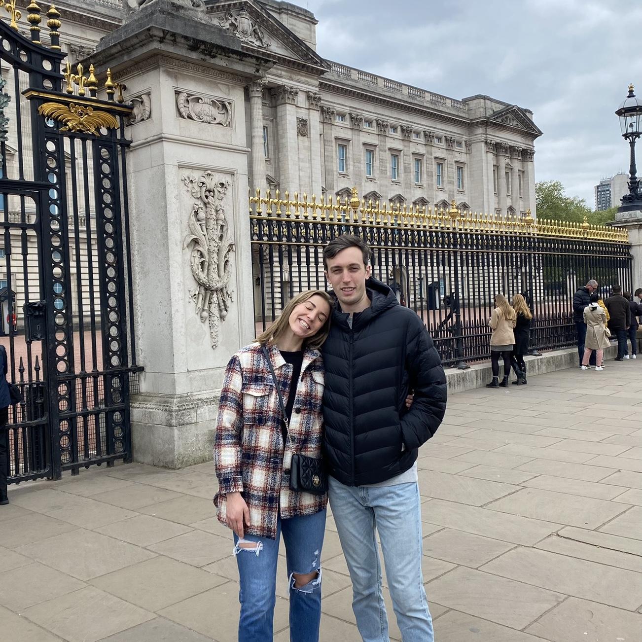 Our first international trip together to London and Scotland (2022)