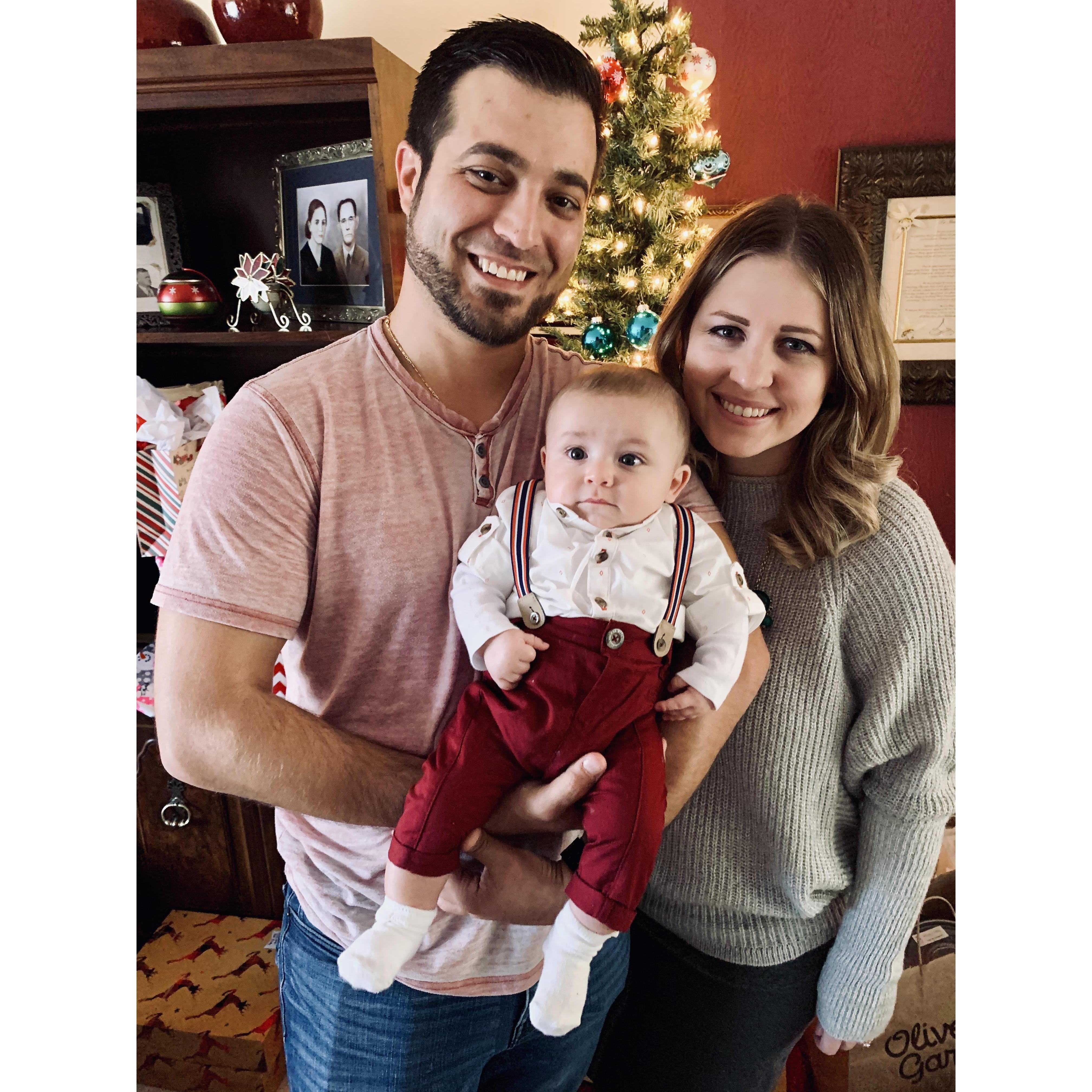 Collin's first Christmas 2019