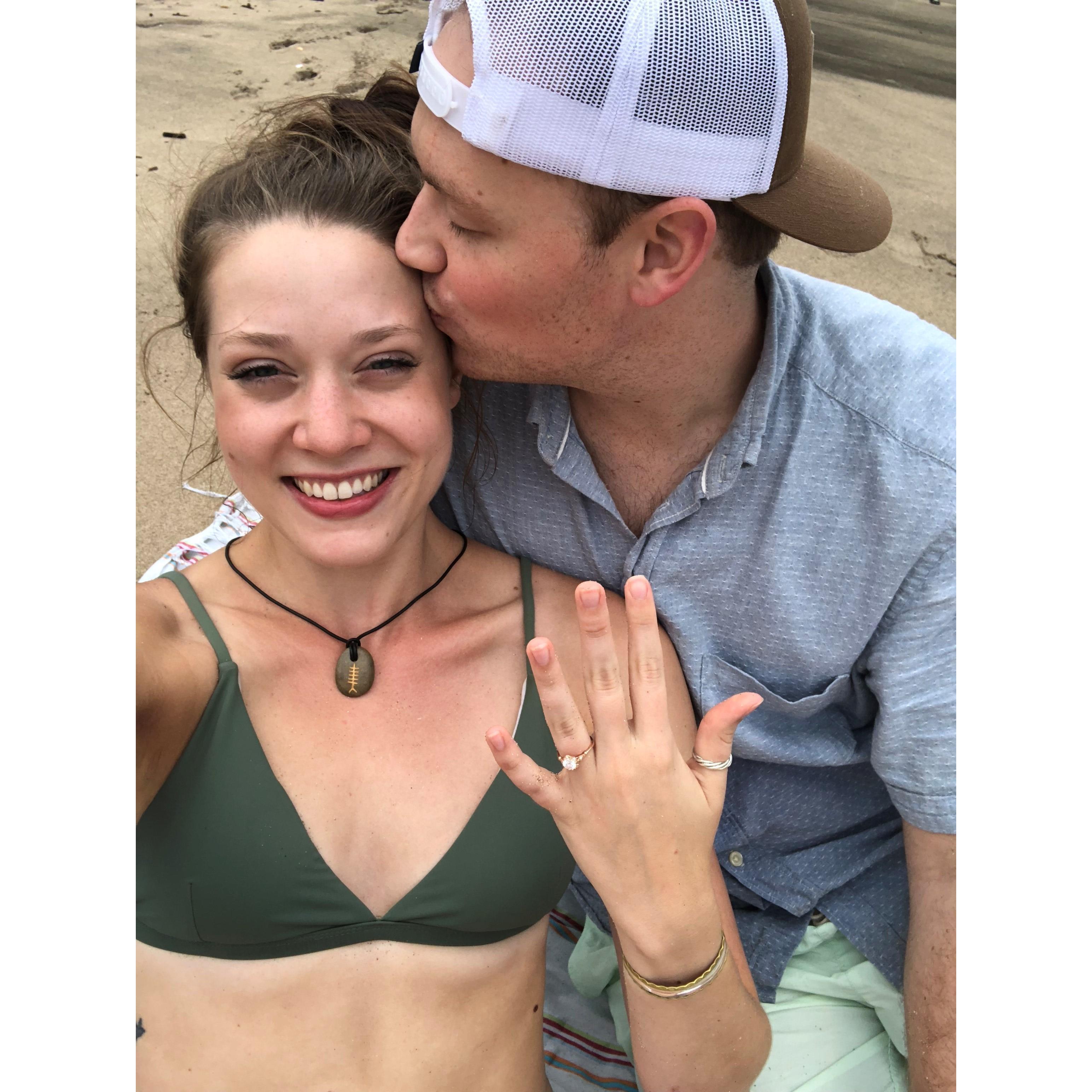 Our engagement in Costa Rica!