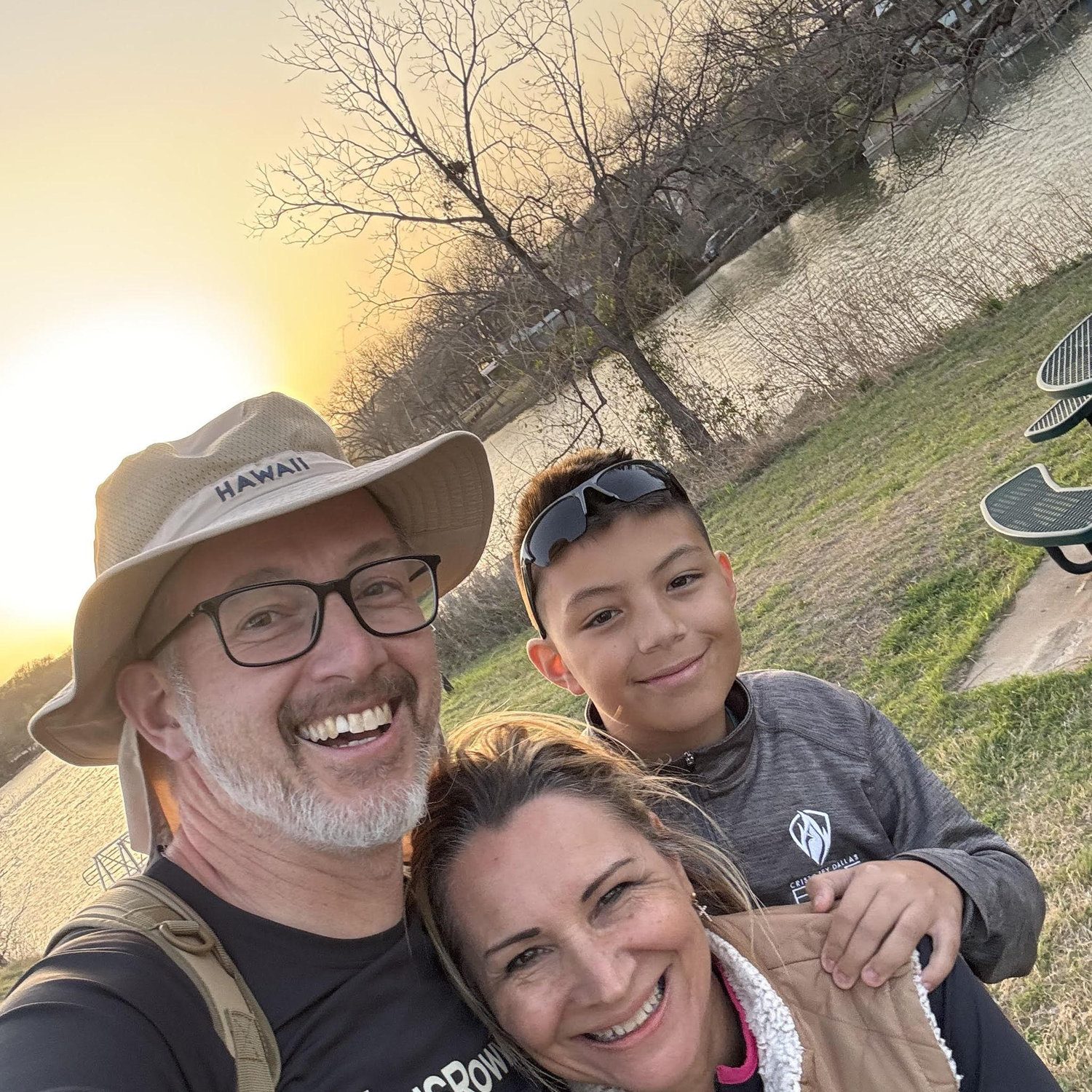 Our first trip away camping in Lake Buchanan