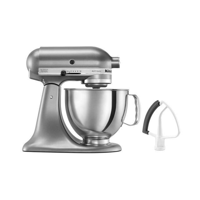 KitchenAid Artisan Series 5-Quart Tilt-Head Stand Mixer with Flex Edge Beater Bundle Set KSM150FE