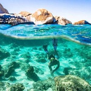 Honeymoon Snorkeling Adventure in The Baths – Tortola, BVI