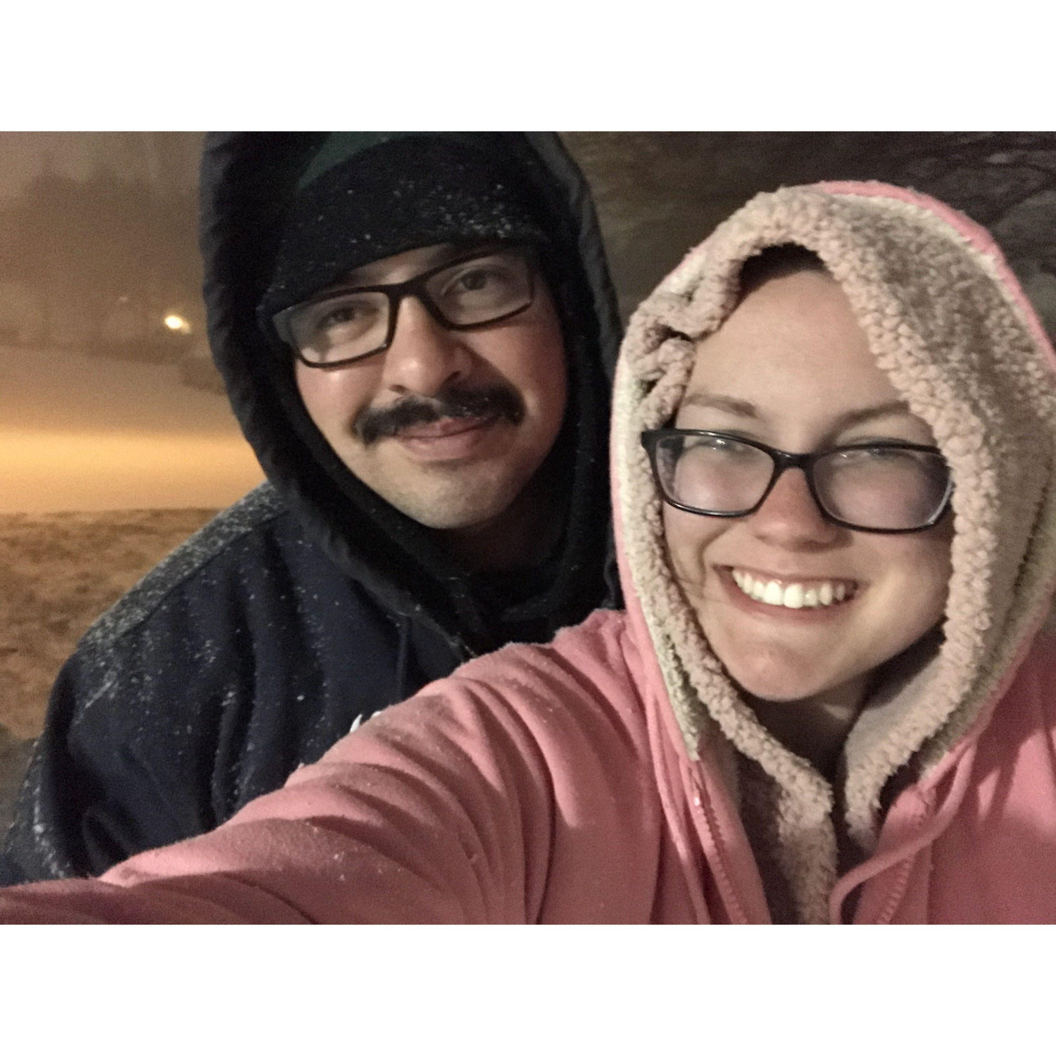 Snow in February 2021, New Braunfels, TX