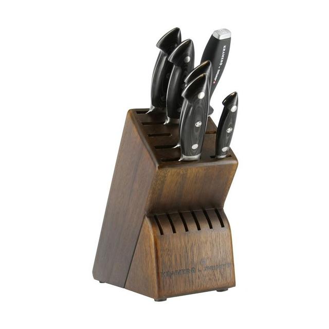 Kramer Damascus 7-Piece Knife Block Set