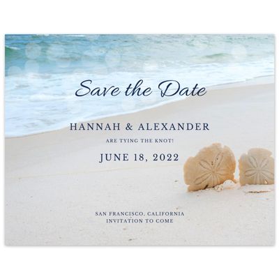 Blue Wedding Digital Save the Date - Havasu Classic