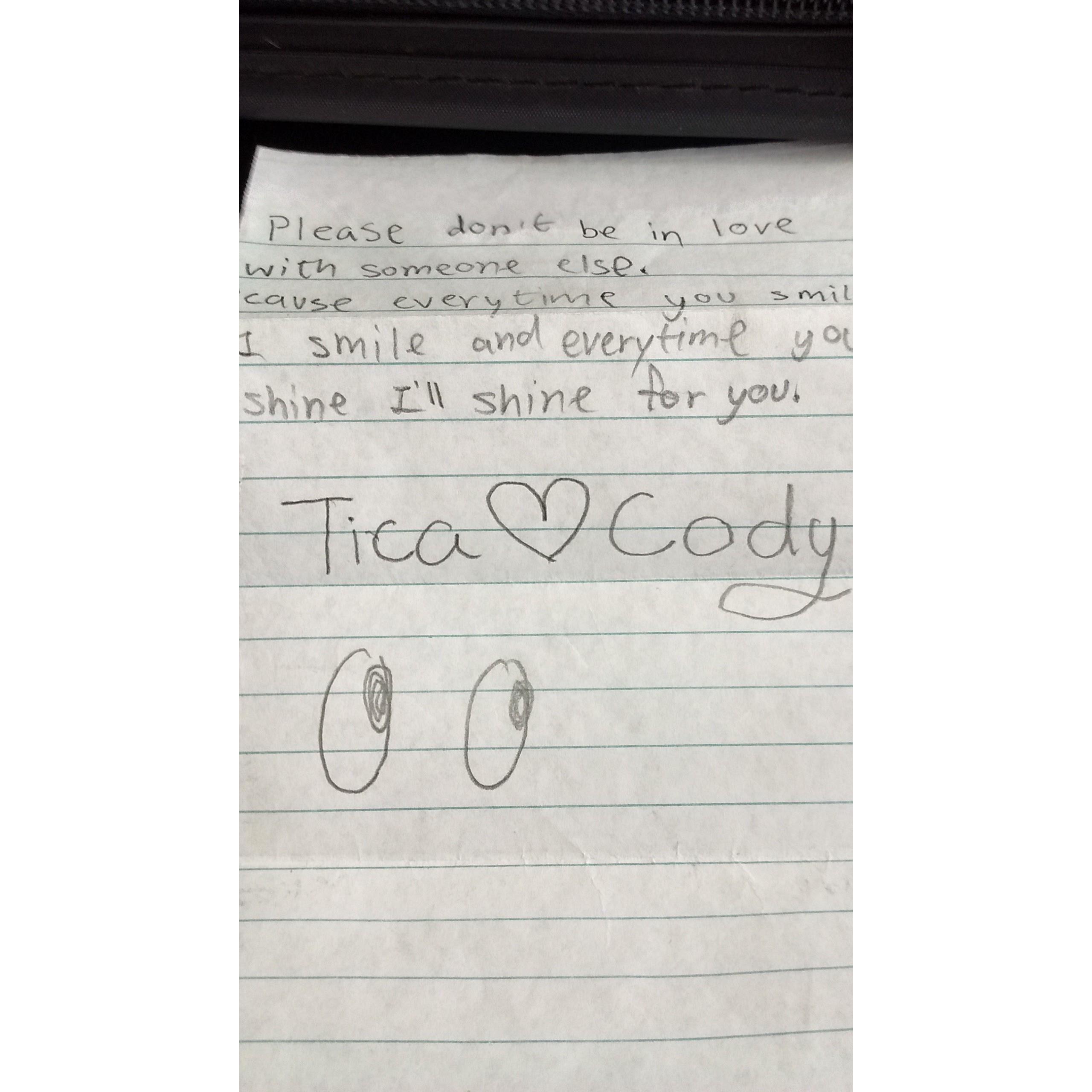 Jane wrote this for me in November 2015