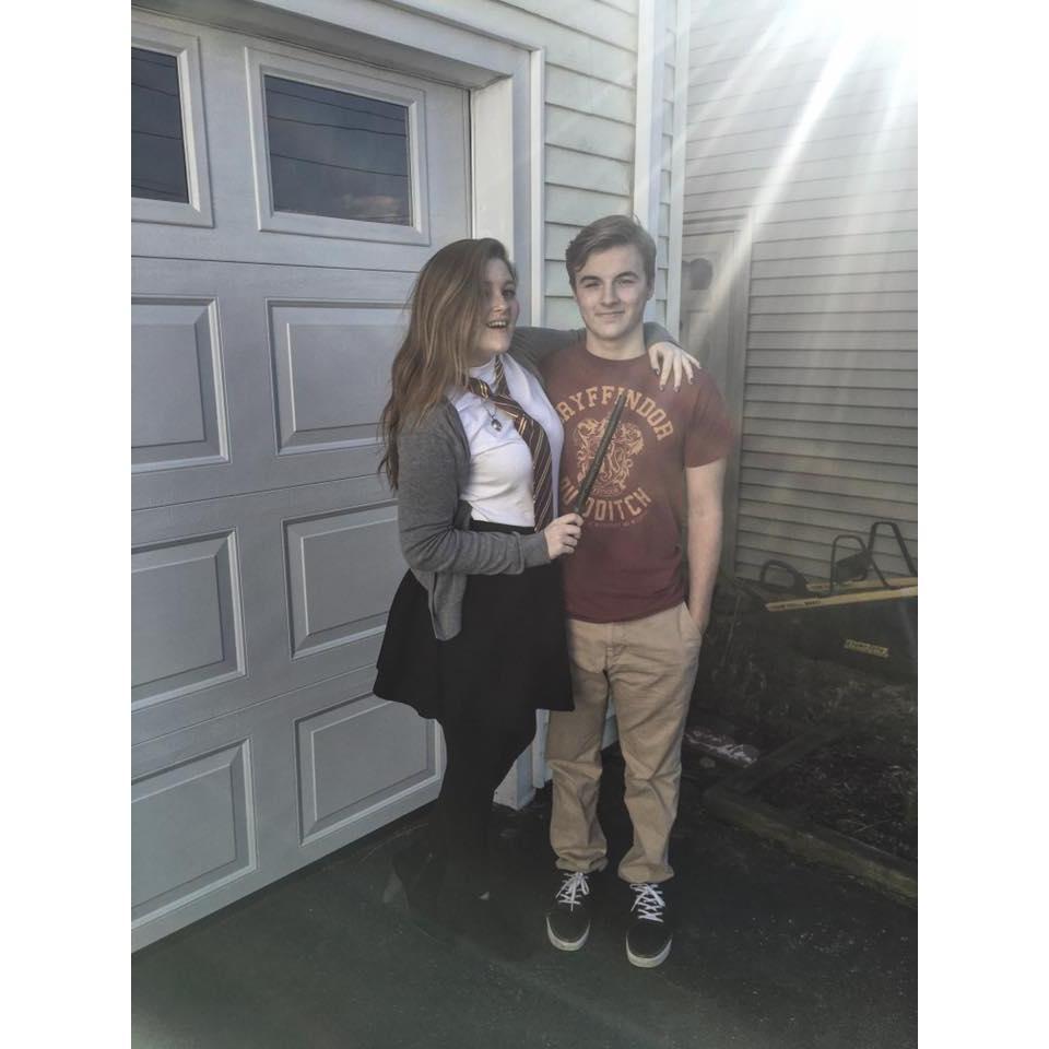 Halloween our senior year of HS ~~