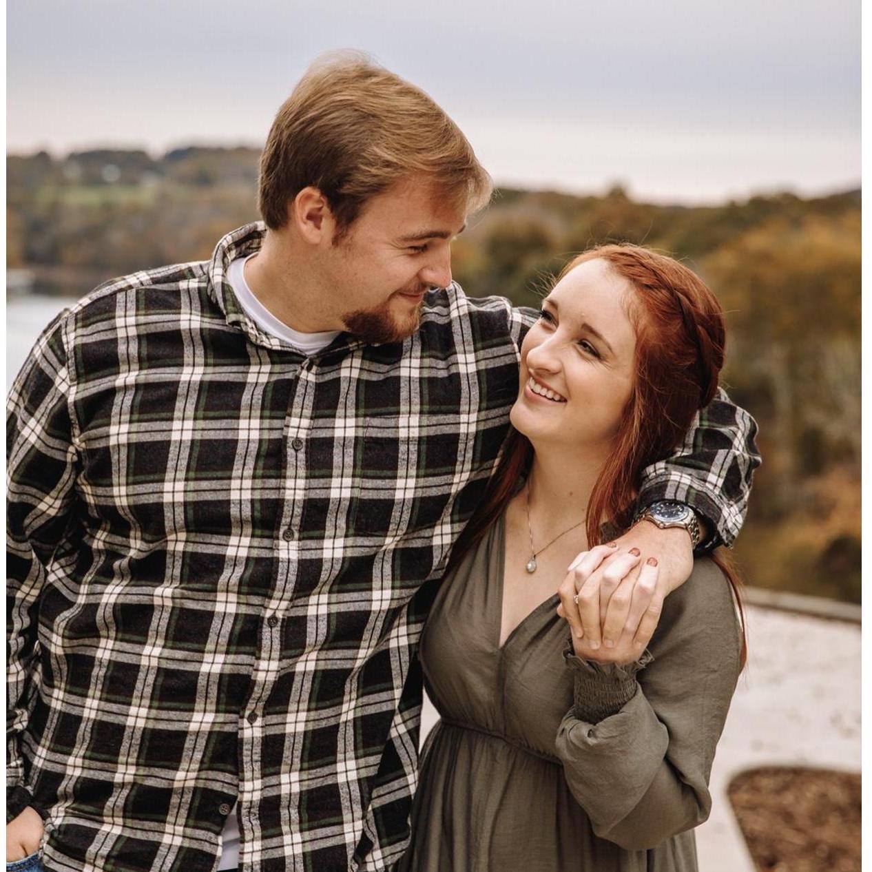 Our favorite of many engagement photos!
