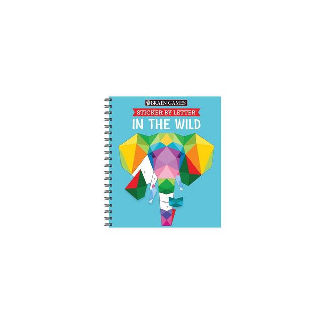 Sticker Puzzles in the Wild - (Spiral_bound)(Spiral Bound)