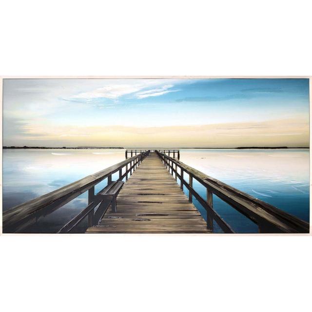 Terre Bridge 30.5-Inch x 59.75-Inch Canvas Wall Art