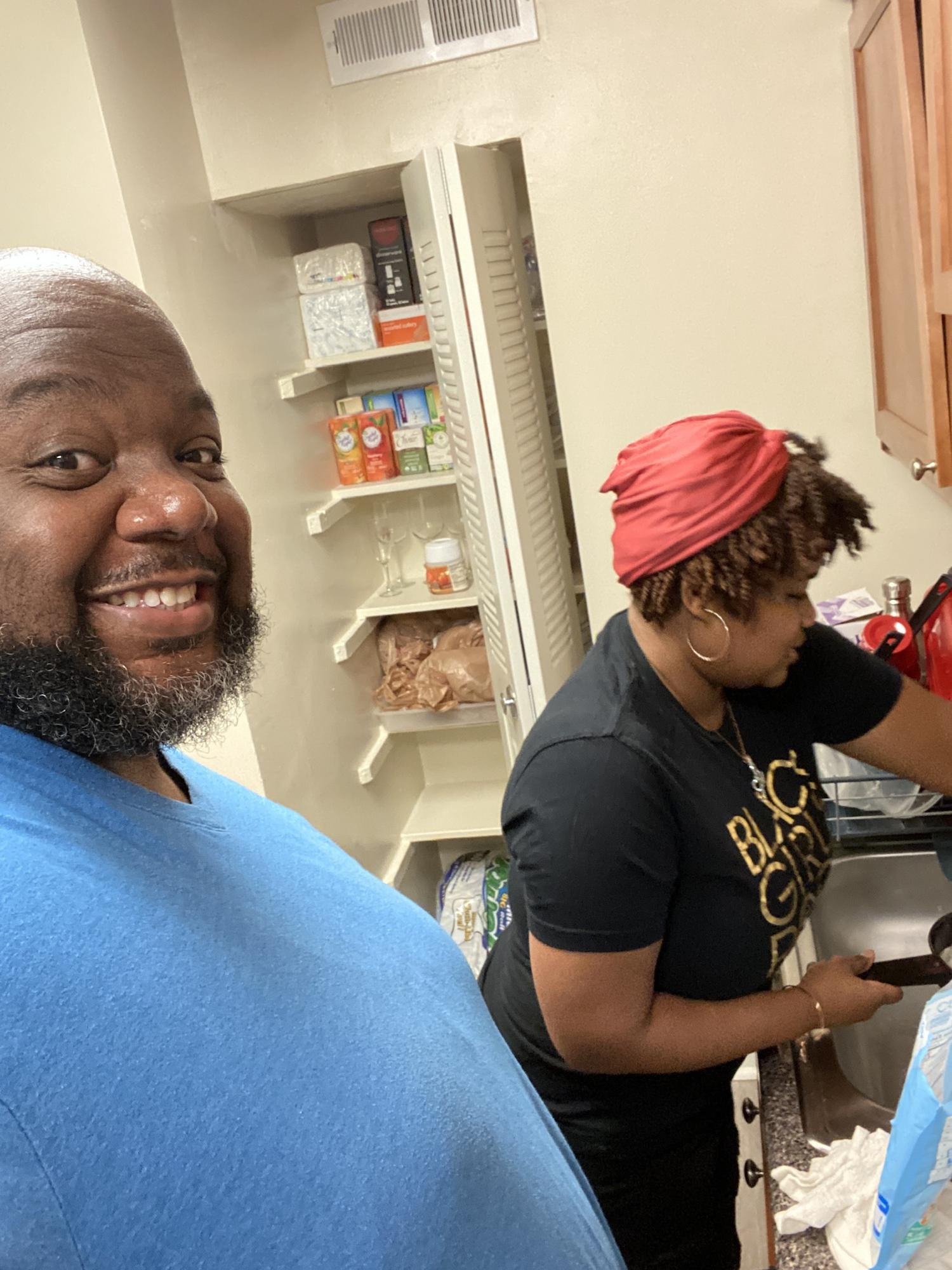 Preparing a nice Homecooked Meal May 2020