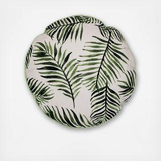 Round Botanical Pillow