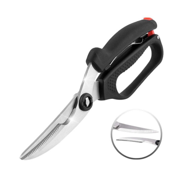 Zulay Kitchen Spring Loaded Poultry Shears