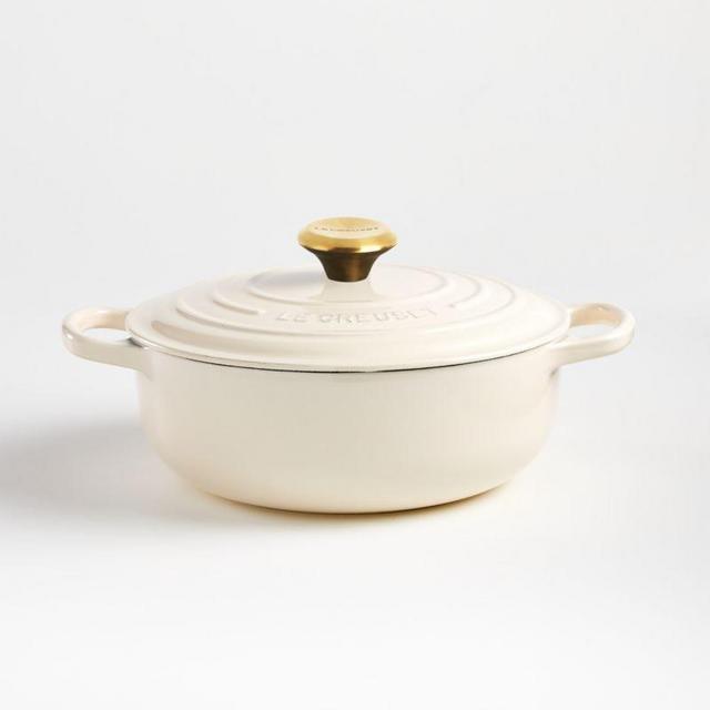 Le Creuset ® Signature 3.5-Qt. Cream Sauteuse Oven