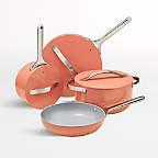 Caraway Home Perracotta Non-Stick Ceramic 7-Pc. Cookware Set