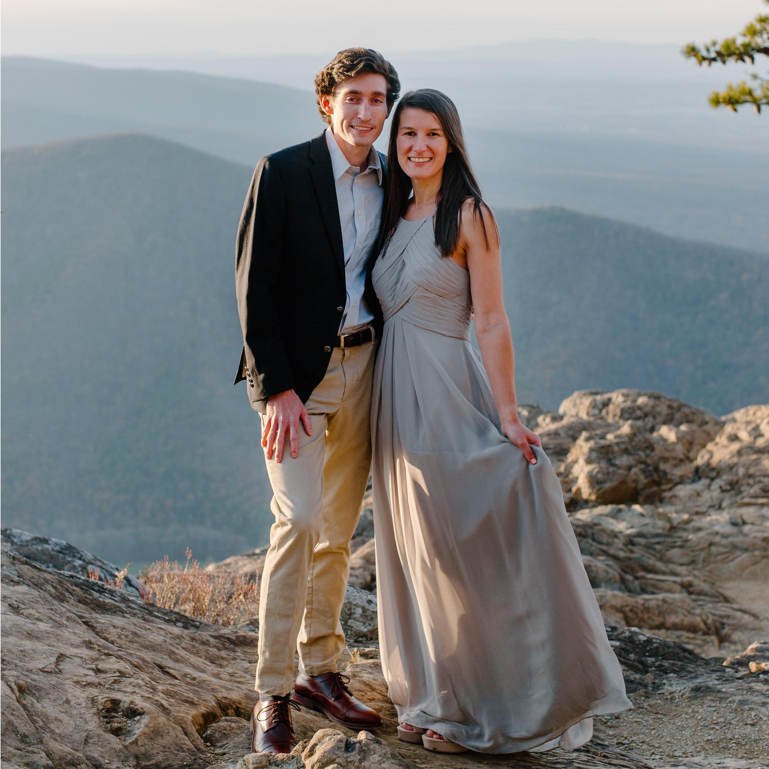 These pictures were taken at Raven's Roost, which overlooks Virginia's stunning Shenandoah Valley. We sure do live in a beautiful place!