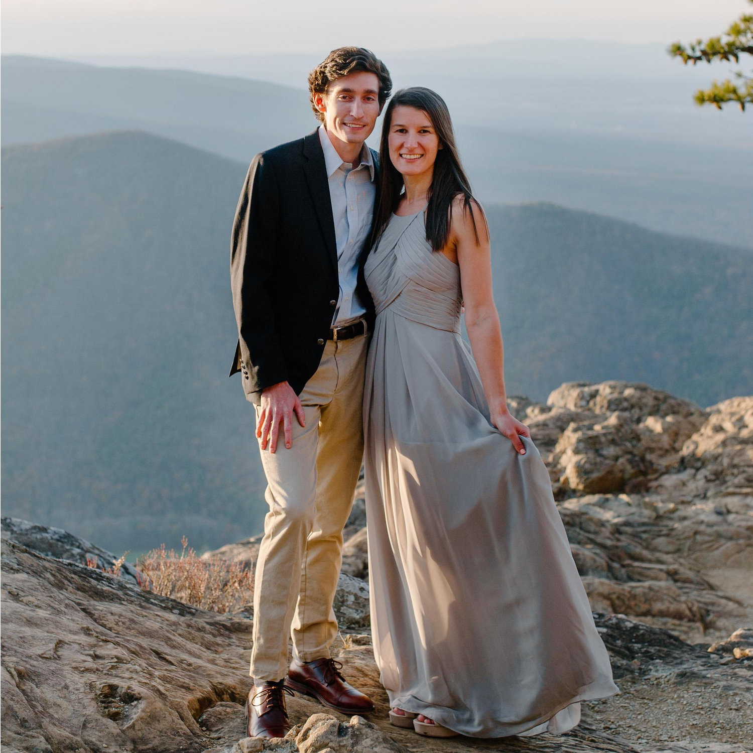 These pictures were taken at Raven's Roost, which overlooks Virginia's stunning Shenandoah Valley. We sure do live in a beautiful place!