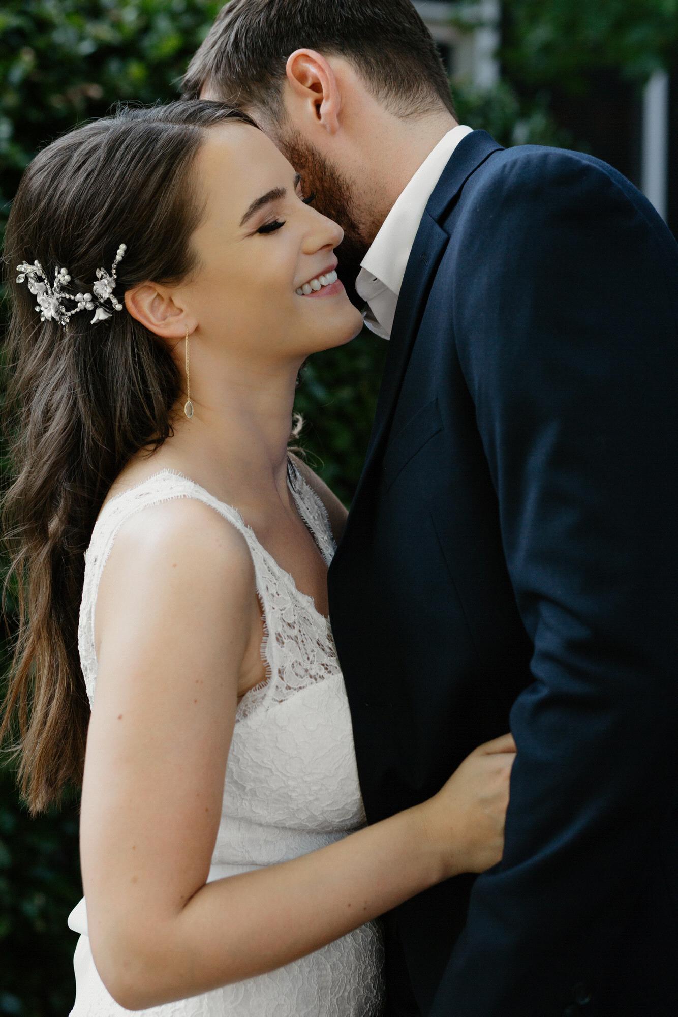 Wedding ceremony at Ian’s parents house in Franklin, TN | 6/20/2020