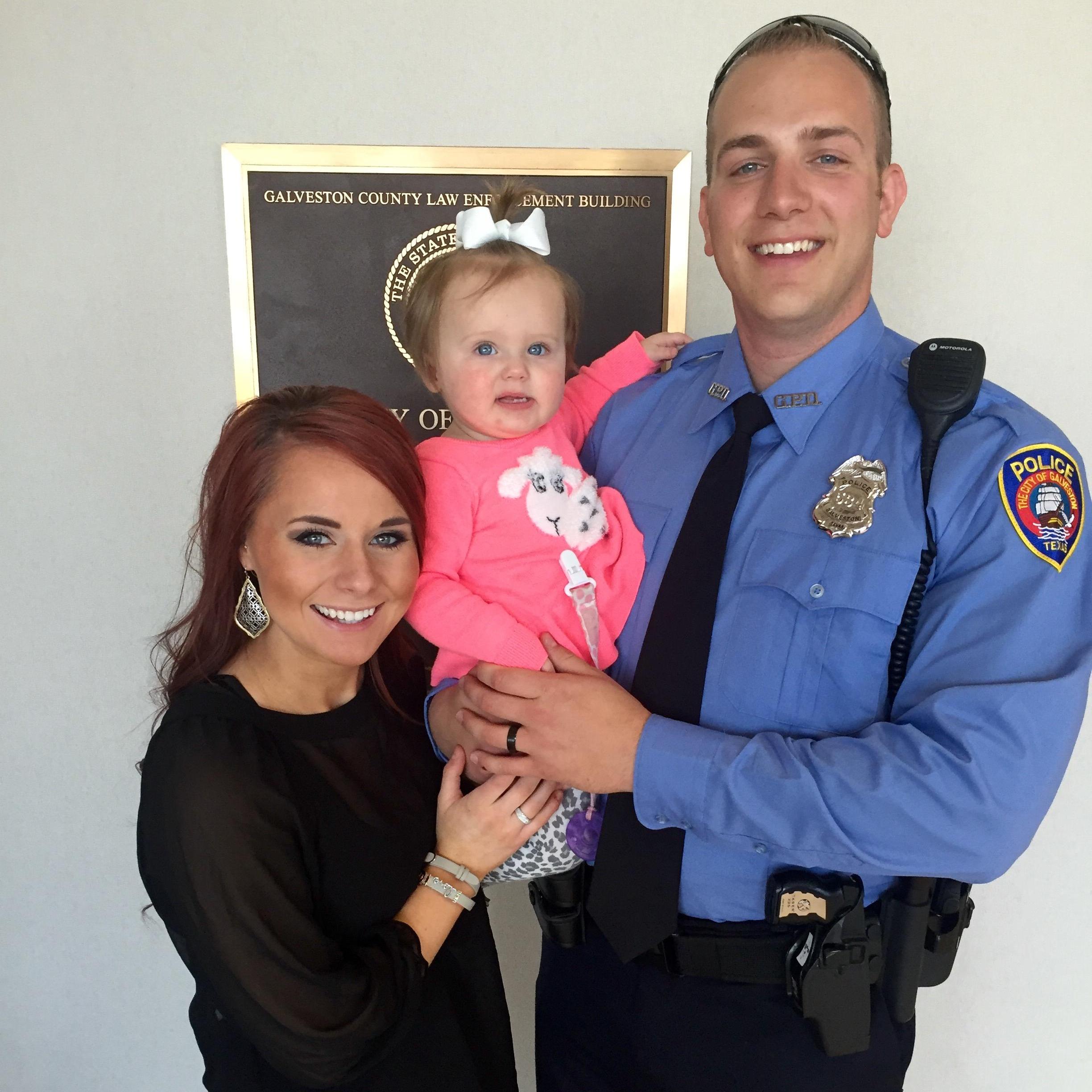 When Tyson officially got his GPD badge!