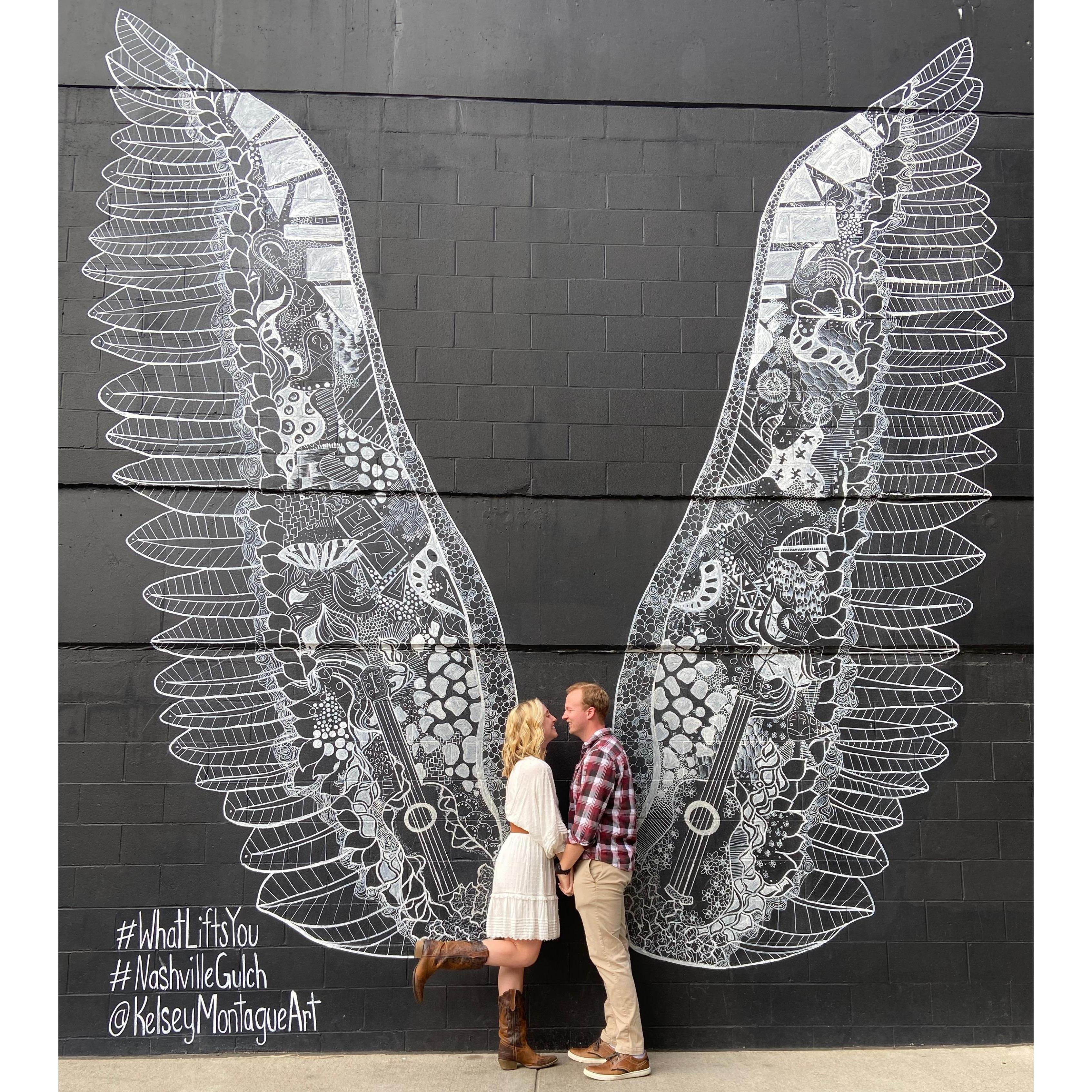 We waited FOREVER to take this picture, and it's always been one of our favorites! It was so worth it! We'd wait forever again if that means more time spent with each other, and more memories made!