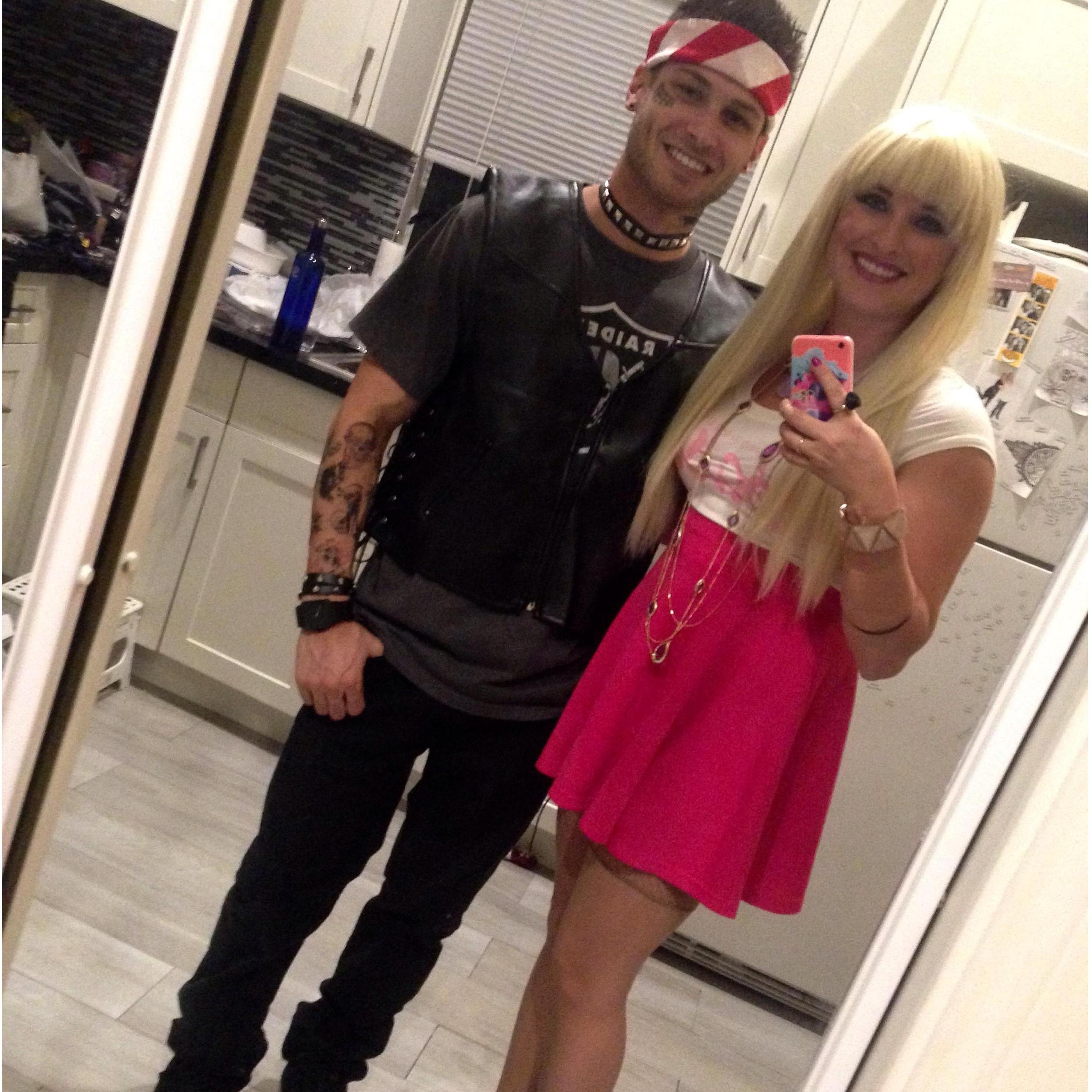 Our very first photo together Halloween 2015