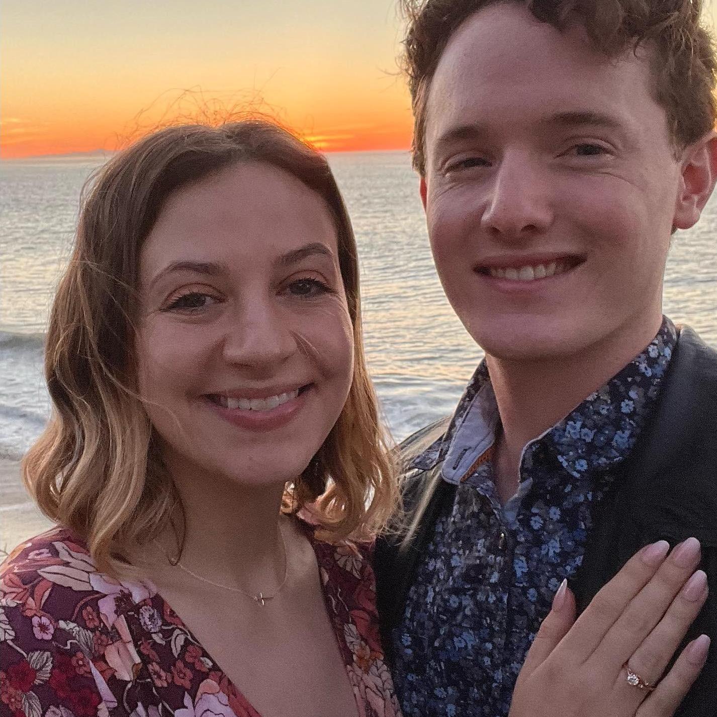 On February 13th, 2022, Joshua proposes and Jasmine says yes. Look at those smiling faces!