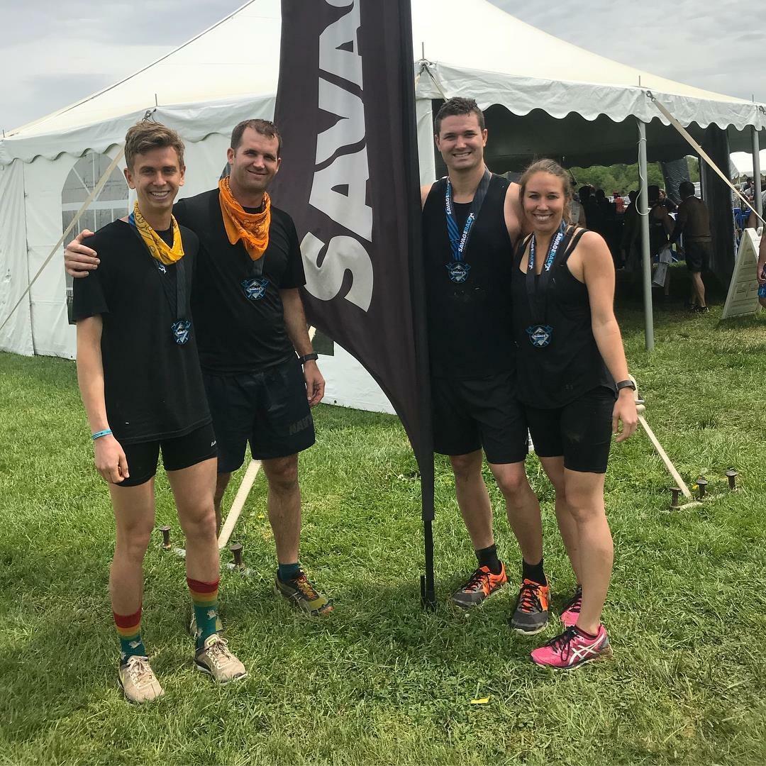 We finished a Savage Race!