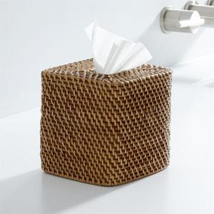 Sedona Honey Square Tissue Box Cover