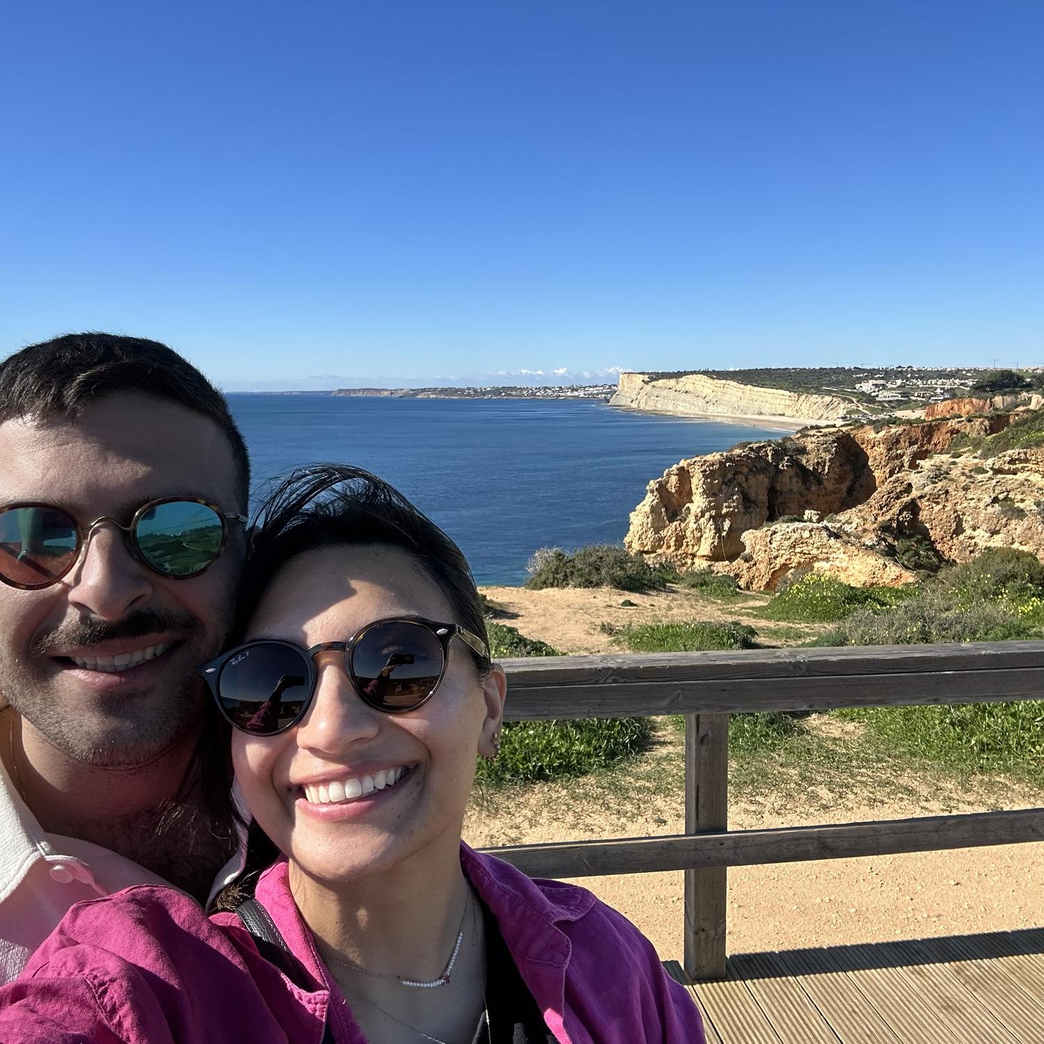 Ponta da Piedade, Portugal - January 2023