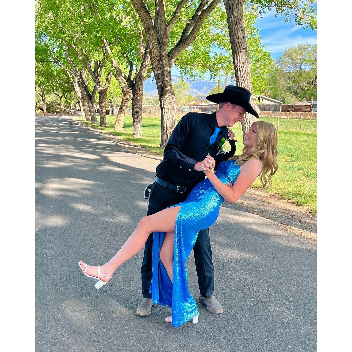 We went to prom together!