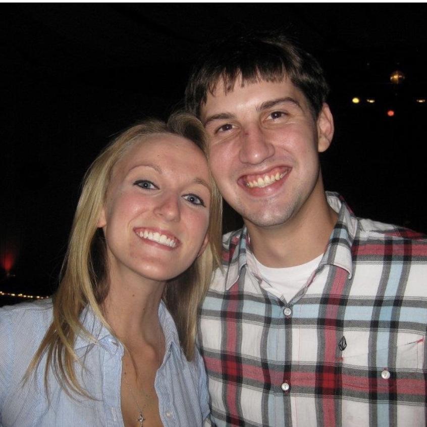 Back when the couple was just best friends